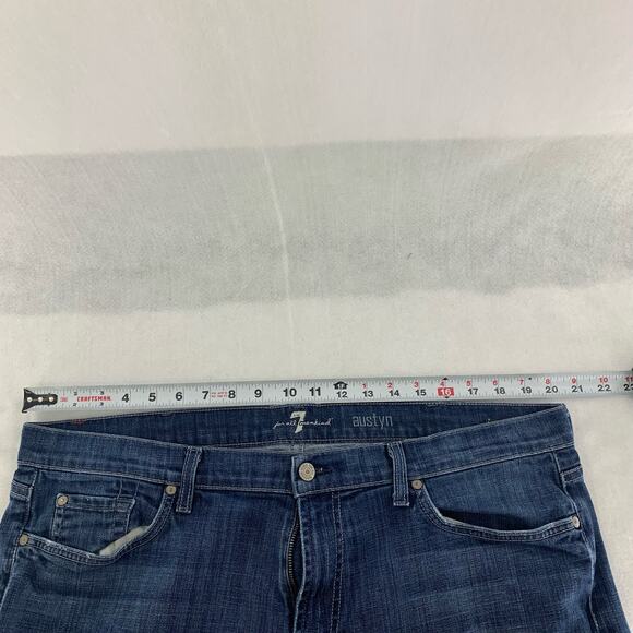 7 for All Mankind Mens Relaxed Fit Austyn Jeans Size 40 - Picture 6 of 10